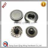 New Product Custom Metal Snap Button For Bag