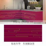 5mm Decorative Kitchen Cabinet Glass