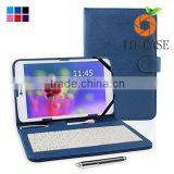 Fashionable Leather Case With Keyboard for 9.7 Inch Tablet pc for IPad thumbnail-4