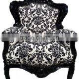 Baroque Damask Armchair thumbnail-1