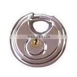 Stainless steel round padlock (itemID:DUAX)
