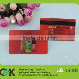 Custom Eco-friendly Clear Plastic Magnetic Stripe Cards With Favorable Price
