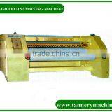 Cow Cattle Buffalo 3 Roller Continues Through Feed Leather Sammying Machine thumbnail-2