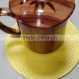 Oil-proof and Anti-bacteria EVA Plastic Placemats and Coasters thumbnail-1