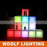 Led Glowing Commercial Retail Photo Display Cabinets