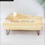 New Arrivals Customized Size Wooden Antique Candle Holder thumbnail-1