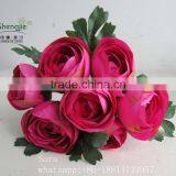 Decorative Seven Heads Flowers , Rose Making for Wedding, Fake Rose Table Centerpieces thumbnail-2