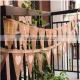 Happy Birthday Decorative Jute Flag Banner thumbnail-1