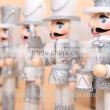 Wooden White Soldier Nutcracker Trendy Christmas Gifts thumbnail-4