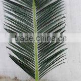 Fake Plastic Palm Leaf Manufacture Garden Handmade Artificial Palm Leaf/branch thumbnail-1