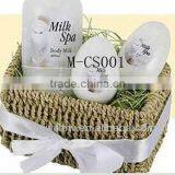 Chic straw bathroom storage basket & Seagrass basket