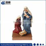 Custom Resin Nativity the Holy Family Set Figurine thumbnail-1