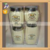 Hot Sales 4pcs Ceramic Coffee Canister thumbnail-1