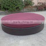 Cheap Outdoor Rattan Round Bed thumbnail-4