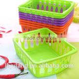 Useful pp Mini plastic vegetable storage basket for kitchen