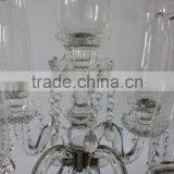Jingyage Modern Crystal Candelabra for Wedding Centerpiece thumbnail-3