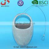 BSCI Audit Factory Bucket Shape Hanging or Freestanding Decorative Ceramic Flower Planter Vase Holder thumbnail-3