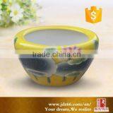 China Home Decor Wholesale White and Blue Hand Painted Ceramic Pots thumbnail-2