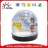 High Quality Custom Christmas Resin Glass Human Snow Globe With Santa Claus Inside thumbnail-4