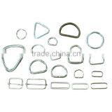 Handbag Steel, Stainless Steel, Metal Steel Wire Form Loop Adjuster D Ring, O Ring, Butt Welded thumbnail-1