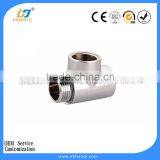 Top Quality Brass Tee Fitting Sanitayr Wares 3 Way Elbow Pipe Fittings thumbnail-1