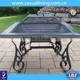 Outdoor 33-Inch Fire Pit With Grill thumbnail-1
