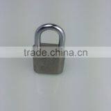 30mm Square Cast Iron Padlock With 3 Keys, Polished Treatment Padlock