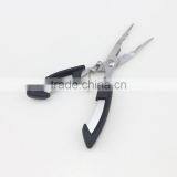 Black Handle Multi Function Braid Cutters Fishing Line Cutter Fishing Pliers