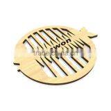 Wood Material Fish Shape Mats & Pads thumbnail-1