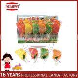 Handmade Orange Shape Fruity Gummy Lollipop Jelly Candy thumbnail-1