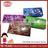 160g Mini Lemon Black Sandwich Biscuits thumbnail-5