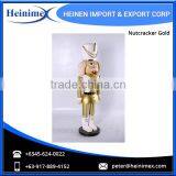 New Arrival Creative High Quality Handmade Gold Color Nutcracker for Christmas thumbnail-5
