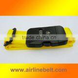 NEW Seatbelt Yellow Color Luggage Belt, Top Quality thumbnail-1