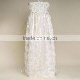 Toddlers Clothing Baby Girl Party Wedding With Beading Embroidered White Long Dress thumbnail-3