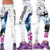 Fashion Yoga Capri Pants, Skinny Custom Compression Tights thumbnail-3
