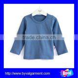 Baby Clothing Cotton t Shirt Plain Long Sleeve Kids Tshirt High Quality t Shirt for Children thumbnail-3