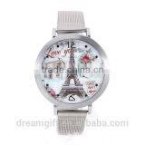2015 Hottest 100%Brand New Romantic Eiffel Tower Lover Watch Fancy Women Watch thumbnail-4