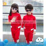 AS-453B Children 's Clothing Spring Suit 2017 New Boys and Girls Uniforms Sports Two Pieces Sets