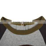 Cute Rugby Applique Boy's Romper Jumpsuits Organic Knit Baby Romper thumbnail-3