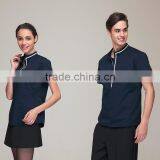 Wholesale Restaurant Hotel Uniform Women Female Waitress Pullover Blouse thumbnail-3