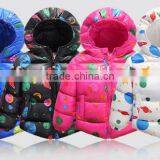 Factory Cheap Custom Latest Fashion Childern Winter Quilted Jackets thumbnail-3
