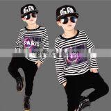 Fashion Casual 3d Printing Diamond or Words Cotton Kids Hoodies and Sports Clothes Sets thumbnail-6
