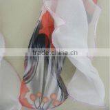 100% Real Silk Scarf-with Beautiful and Fashionable Sunface Printing