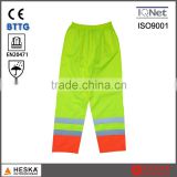 Yellow wear EN20471 dhl workwear outer wear reflective raincoat