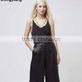 Most Fashionable Variety of Colors Strappy Plunge Cami Top thumbnail-2