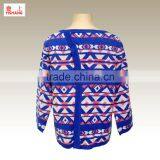 Jacquard Sweater 100%Acrylic Design for Women Sweater in the Spring thumbnail-2