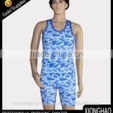 Organic Cotton Blank Gym Mens Stringer Singlet Wholesale With Round Neck thumbnail-1