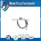 Made in Taiwan Stainless Steel Strong Stainless Steel Hose Clamps Thin Hose Clamp V Band thumbnail-4