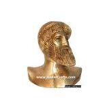 Brass Carved European Figure Indian Art thumbnail-1