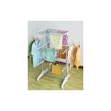 Engineering Plastic Outdoor Clothes Drying Rack with Wheel NG-300W2